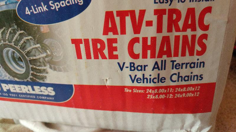 Atv tire chains