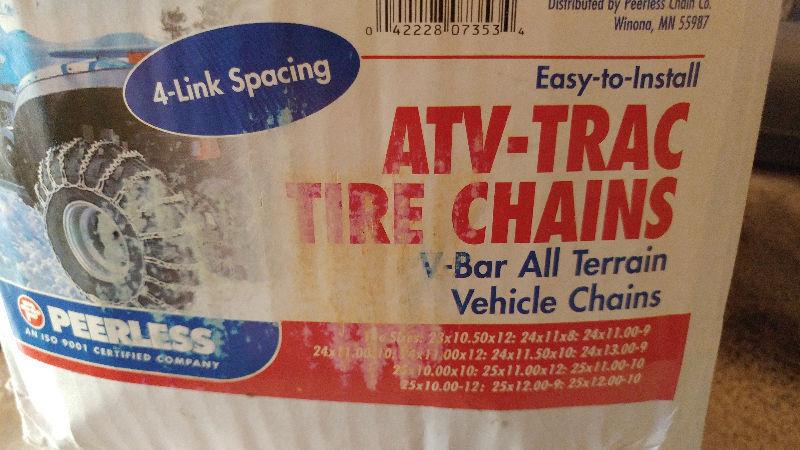Atv tire chains