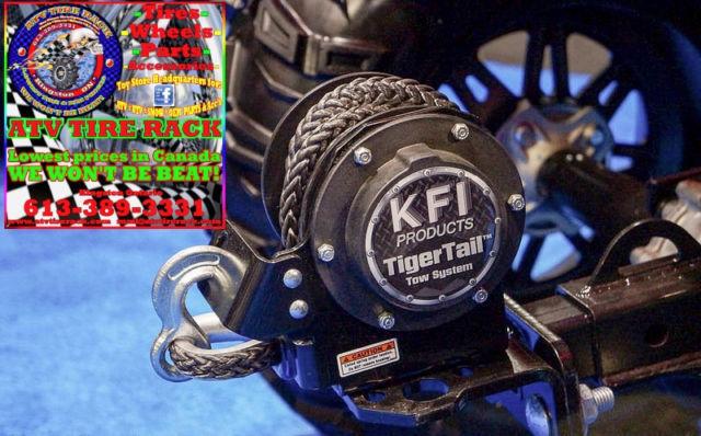 KFI TIGER TAIL TOW SYSTEM Canada $201.77 ATV TIRE RACK