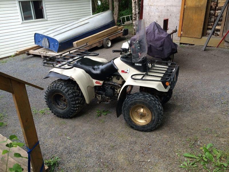 1988 225 moto 4 in good condition 2x4