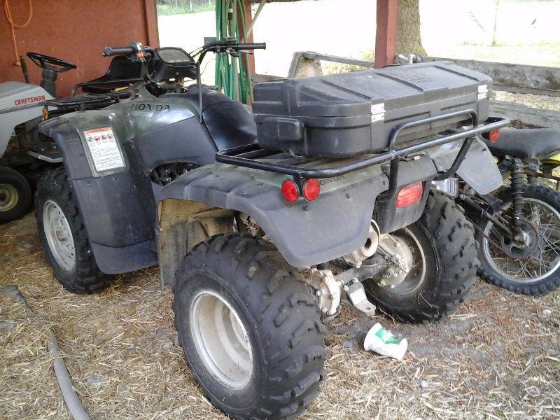 2003 Honda 350 Fourtrax Quad