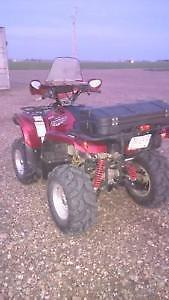 Limited edition 2008 Yamaha Grizzly 700FI Silvertip limited edit