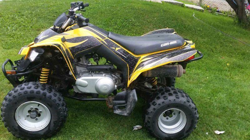 2012 can-am ds 250