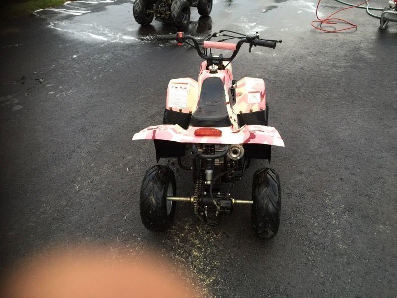90cc & 100cc Youth ATV Pink Camo