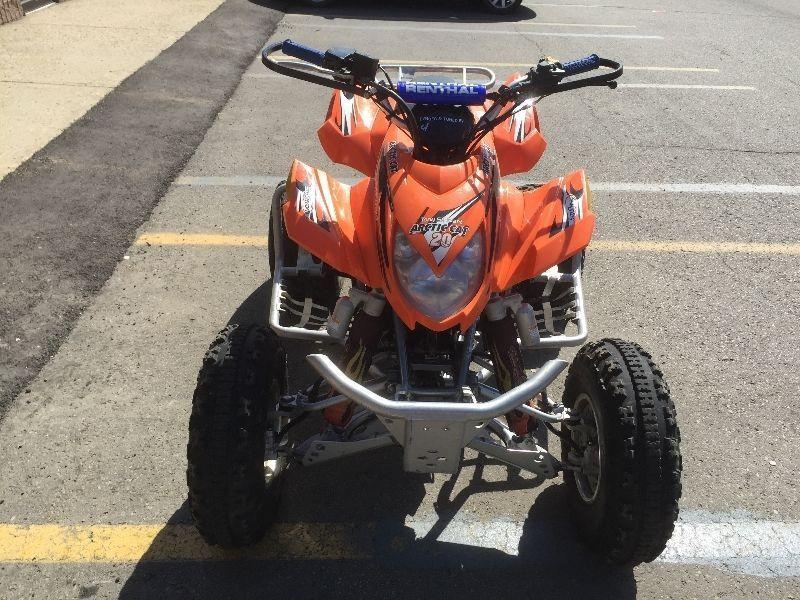 2006 Arctic Cat DVX 400 bored to 580cc for only $49 Bi-Weekly!
