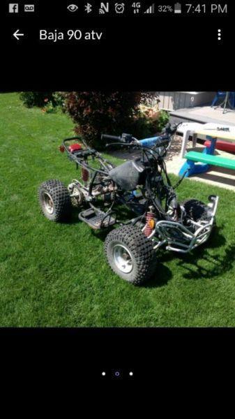 atv for sale no motor