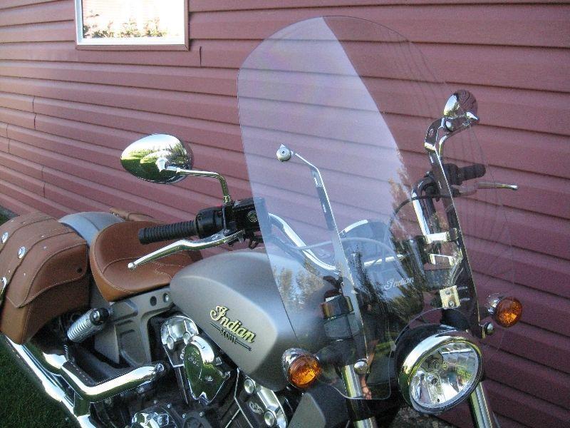 2015 INDIAN SCOUT QUICK RELEASE MID WINDSHIELD