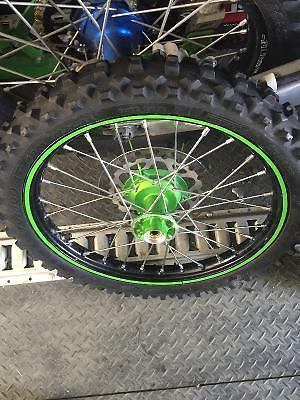 Monster energy wheel set for kx 85