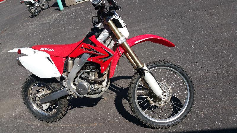 Bored ? Depressed ? Alone? Not anymore with this Mint crf250x!!!