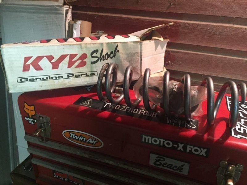 Stock rear shock for 2010 crf250r