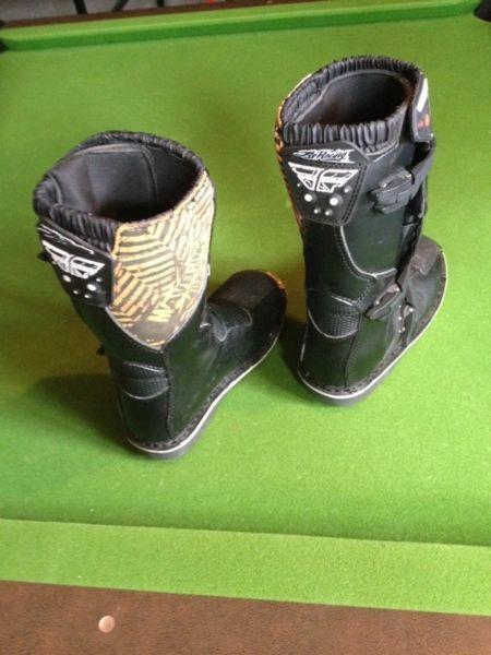 Youth motocross boots