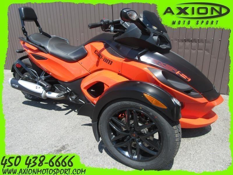2012 Can-Am SPYDER RSS SM5 53,78$/SEMAINE