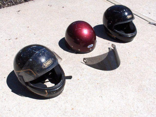 SHOEI Vintage 1980 Circa Size L Helmets and Visors