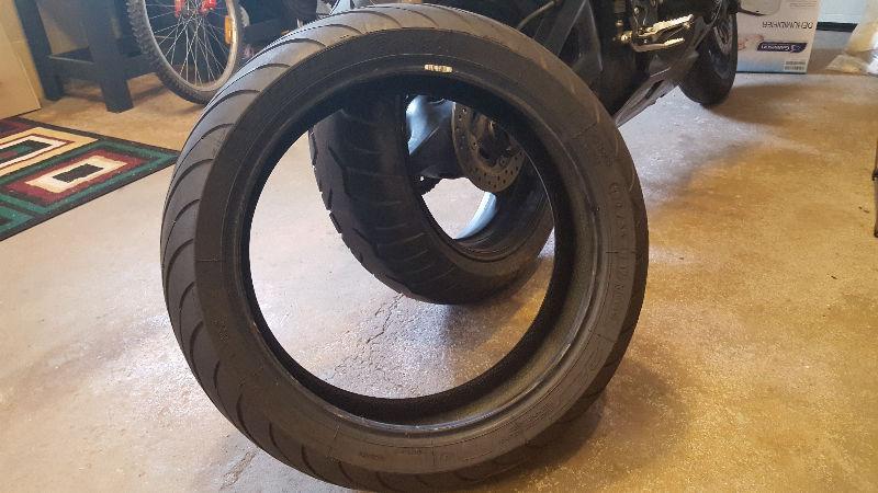 Motorcycle Tire (180/55/ZR17)