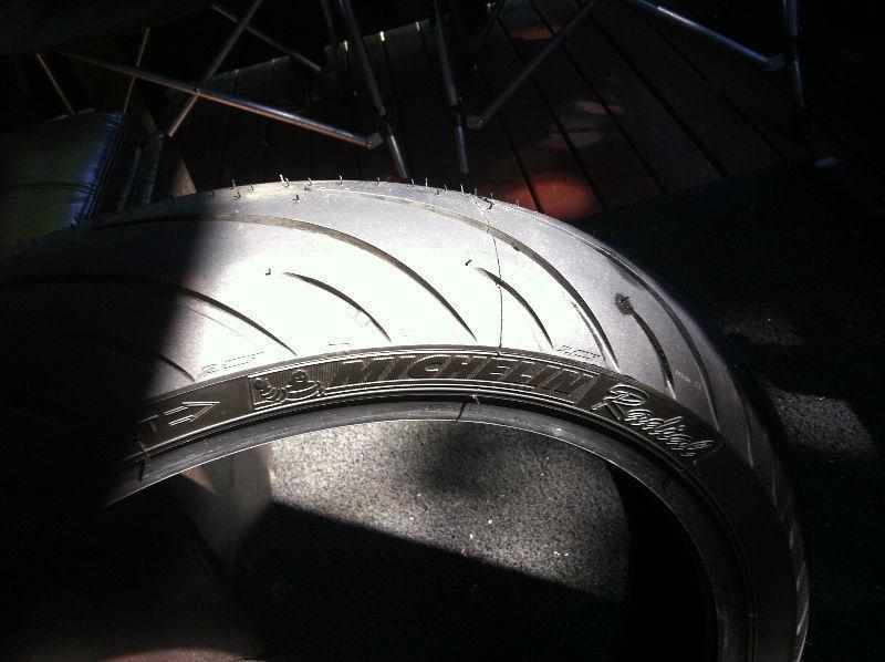 Motorcycle Tires *like new*