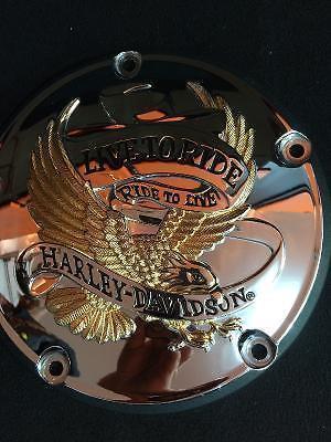 Live To Ride Logo Harley Davidson Derby Cover
