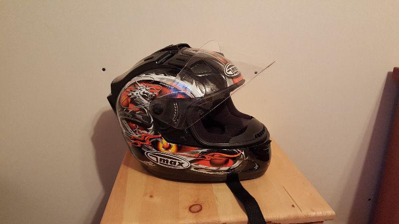 2 motorcycle helmets for sale