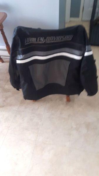 Harley jacket riding size large