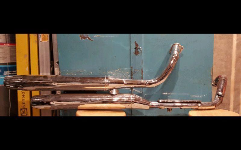Exhaust pipes for 2005 Yamaha Roadstar