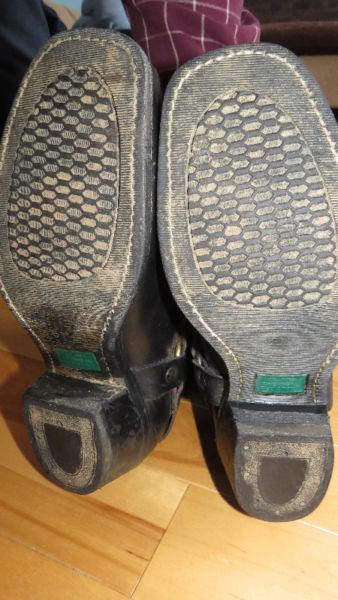 Bottes de moto pour femmes grandeur 5