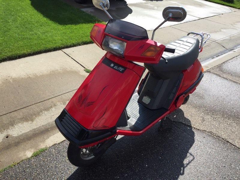 1987 Honda Elite 80 with only 640 miles!