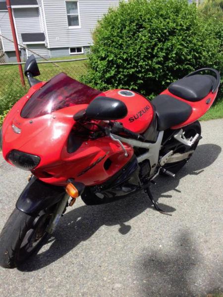 Red Suzuki for sale