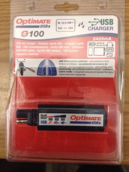 Optimate USB charger