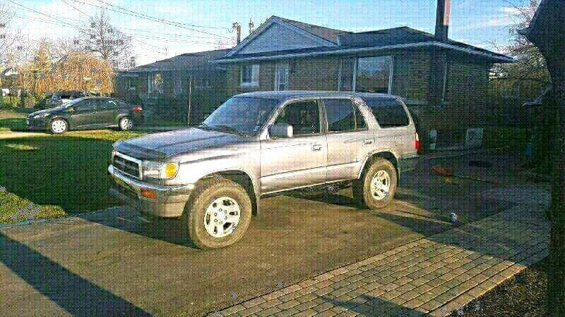 1997 toyota 4runner sr5 v6 4x4 auto trade for 500cc and under