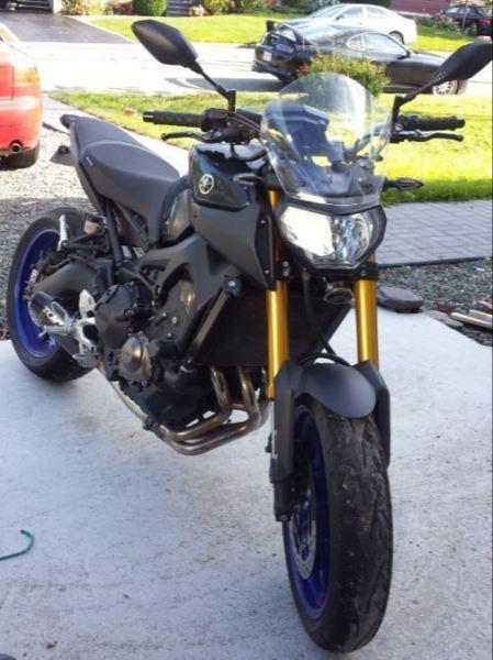 FZ09 with upgrades fo rsale