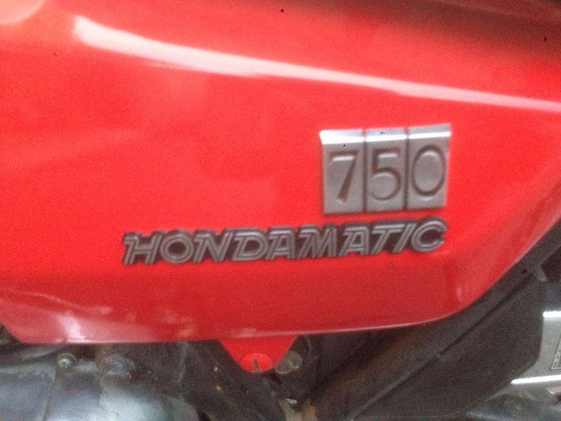1978 Honda 750 2 speed Hondamatic