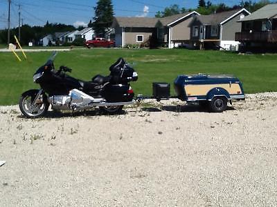 2006 Honda Goldwing and tiny Mite trailer for sale