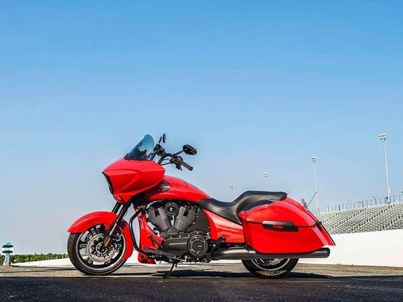 2016 Victory Cross Country Havasu Red with Clear Pearl