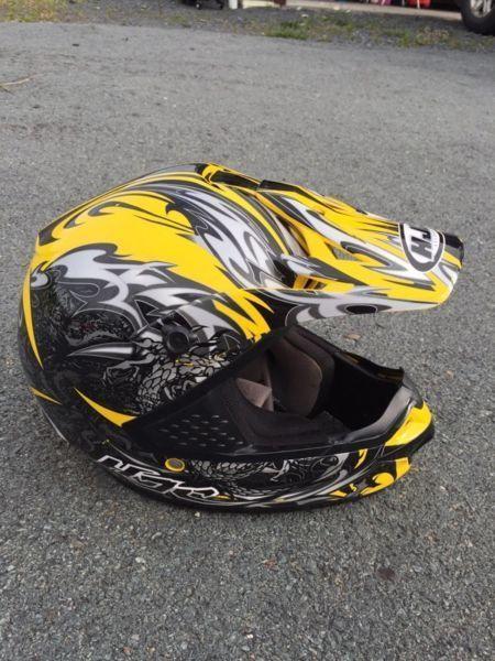 HJC ATV or Dirt Bike Helmet in size large