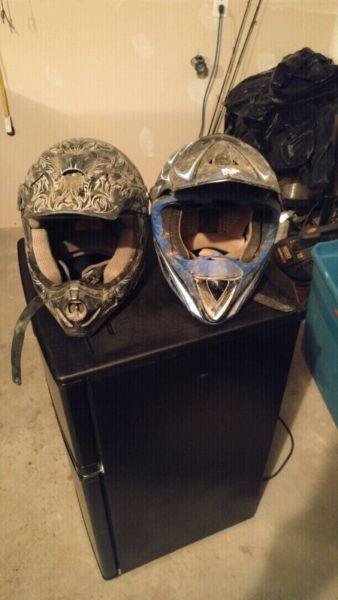 Dirt bike / quad helmets