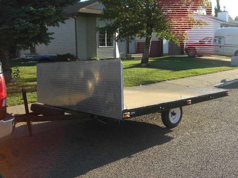 VERY NICE 8 FT X 10 FT ATV TRAILER---EXCELLENT CINDTION