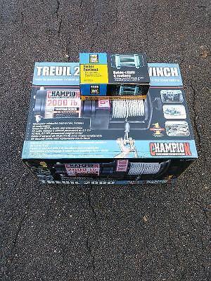 Brand New in the box 2000lb Winch & Fairlead