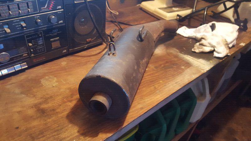 Muffler for 2008 polaris 450 outlaw A TV Like new