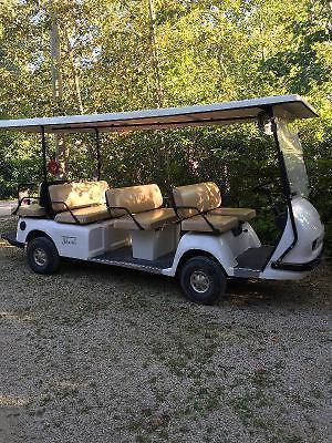 2005 electric shuttle ezgo 957 golf cart