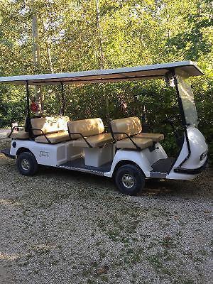 2005 electric shuttle ezgo 957 golf cart