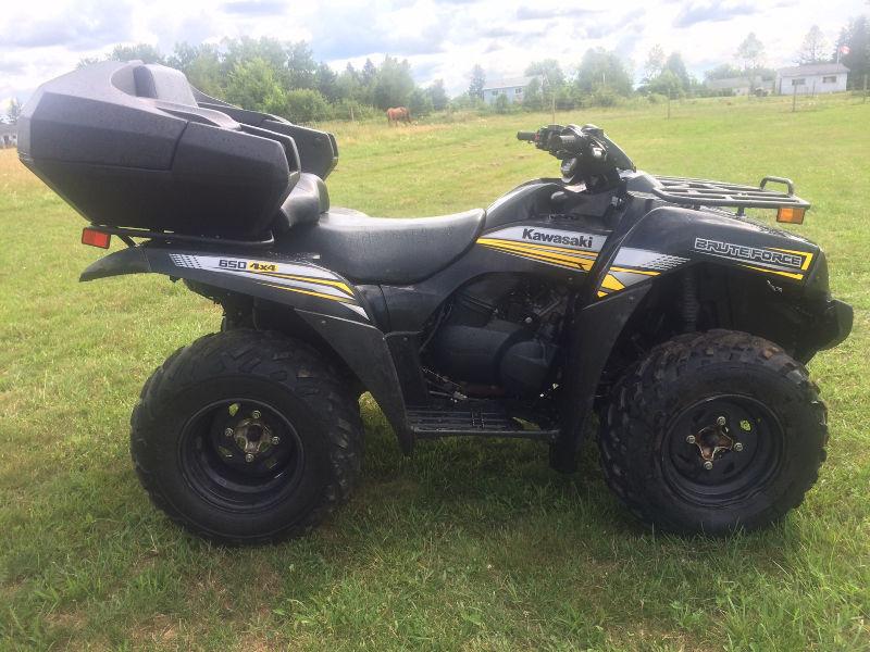 2014 KAWASAKI 650 BRUTE FORCE (FINANCING AVAILABLE)