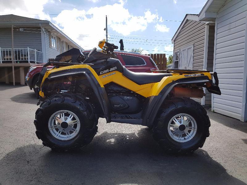 2011 outlander 650 with plow for sale or trade
