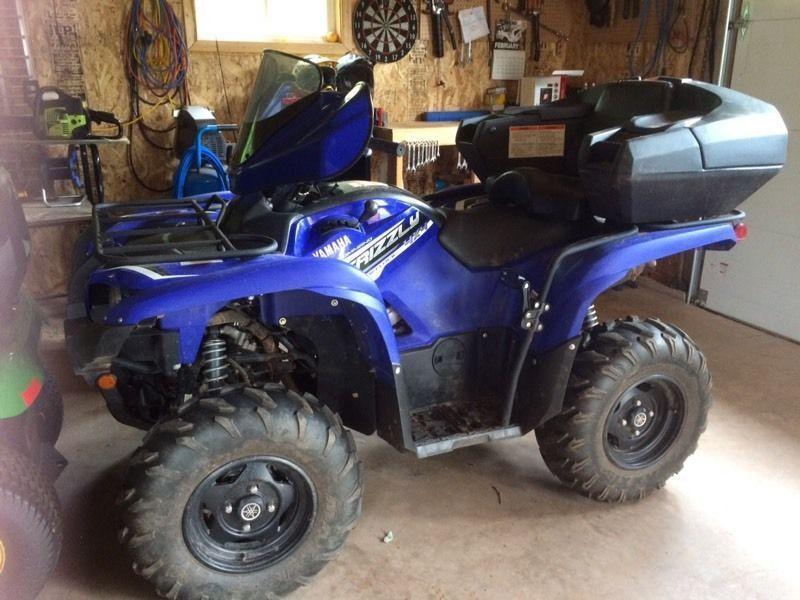 2014 Yamaha grizzly special edition