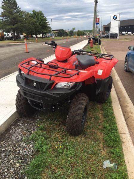 $9499 2016 SUZUKI KINGQUAD 750 EPS
