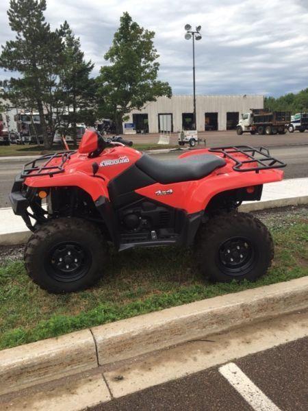 $9499 2016 SUZUKI KINGQUAD 750 EPS