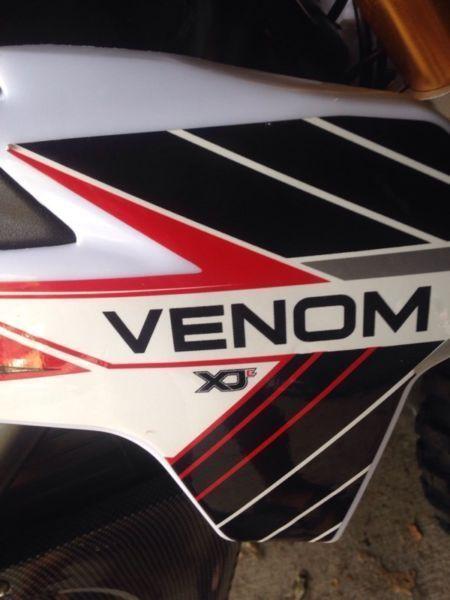 Venom xjE electric dirtbike