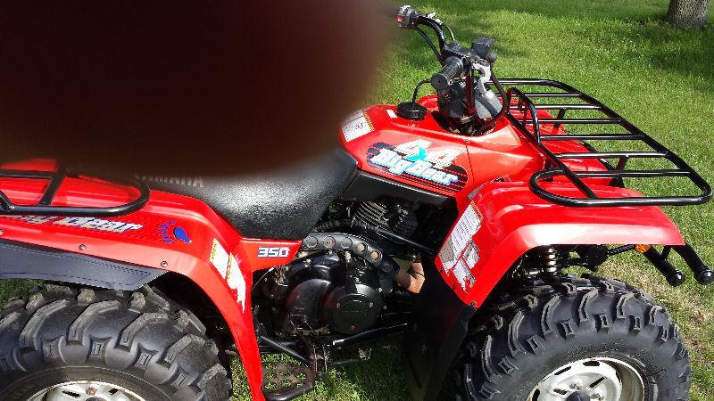 Hard to find in this condition 1994 Yamaha Big Bear 4x4 atv