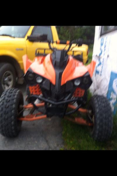2011 YOUTH SIZE RACING QUAD WITH CLUTCH. $650