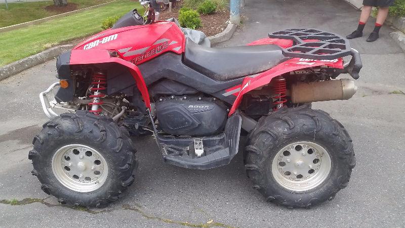 ***2010 Can Am Renegade 800 for QUICK Sale*** asking $8900 obo