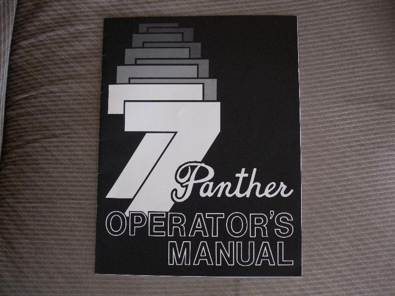 1977 Artic Cat operator,s manual etc