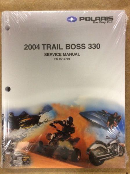 04 TRAIL BOSS 330 SHOP MANUAL